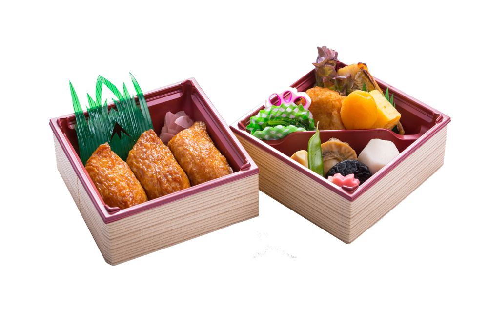 いなり二段重弁当