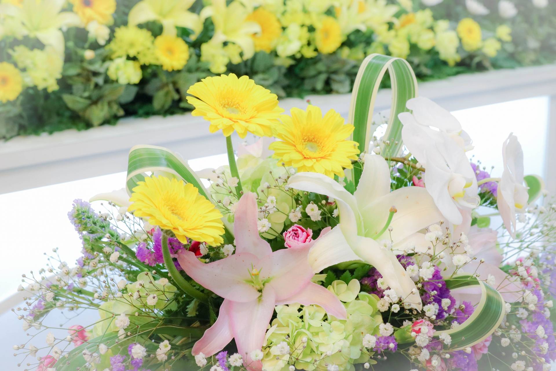 供花