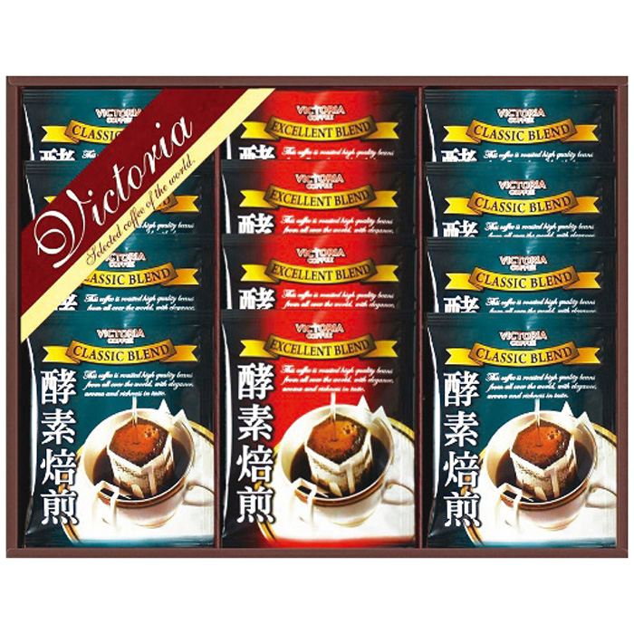 ビクトリアコーヒー 酵素焙煎ドリップコーヒーセットND-150