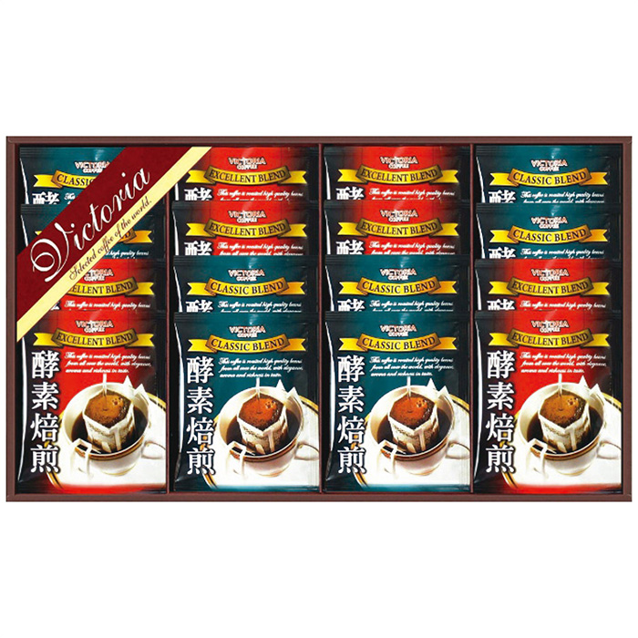 ビクトリアコーヒー 酵素焙煎ドリップコーヒーセットND-200
